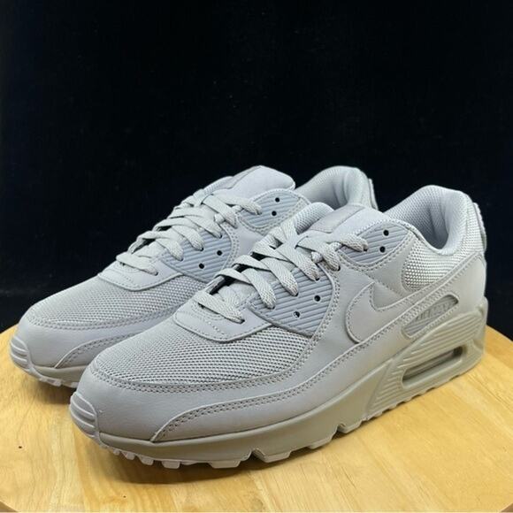Nike Air Max 90 Recraft Triple Wolf Grey Size 9.5 CN8490-001 Men\'s Retro main image 4